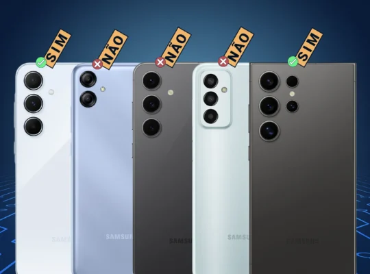 Montagem melhores celulares Samsung/CyberNerd
