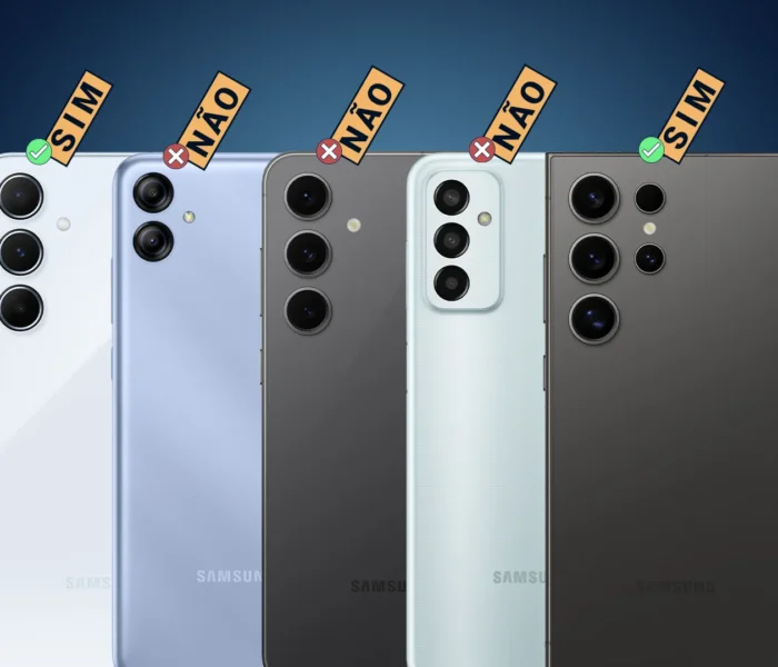 Montagem melhores celulares Samsung/CyberNerd