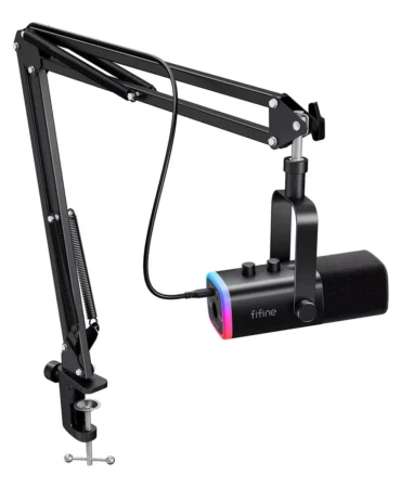 Microfone preto Fifine AM8T Preto